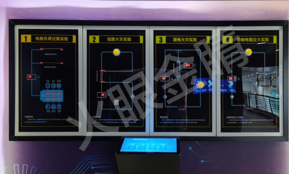 模擬電氣火災(zāi)成因?qū)嶒?yàn)臺(tái)V2.0